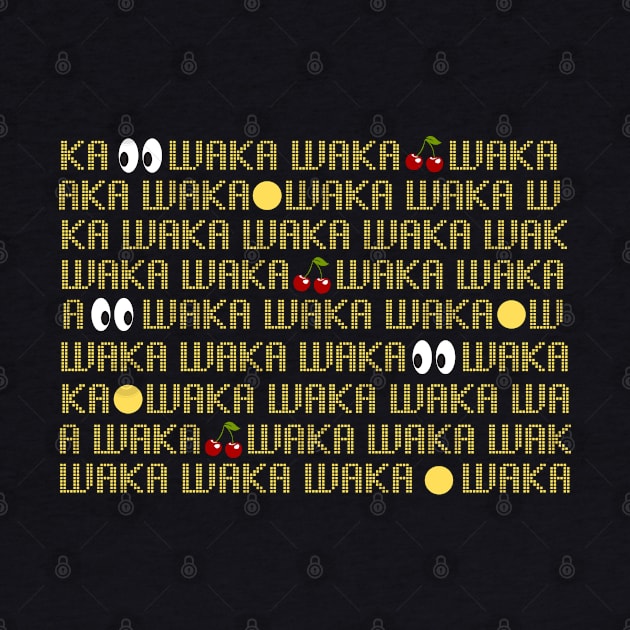 Waka Waka | 80s Video Game | Retro | Nostalgia by JENXTEES